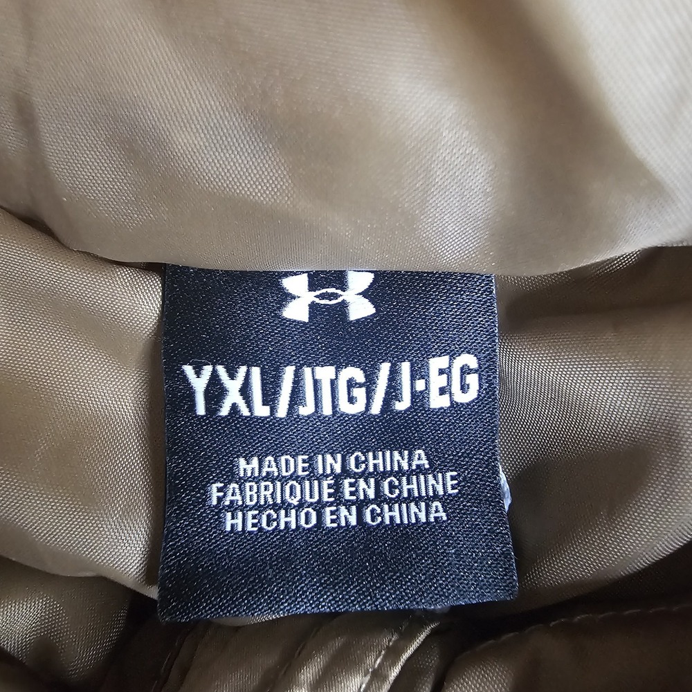 Under Armour Pronto Colorblock Boys' Puffer Jacket sz XL Youth Big kids - Picture 3 of 6